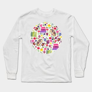 Book lover | Watercolor Long Sleeve T-Shirt